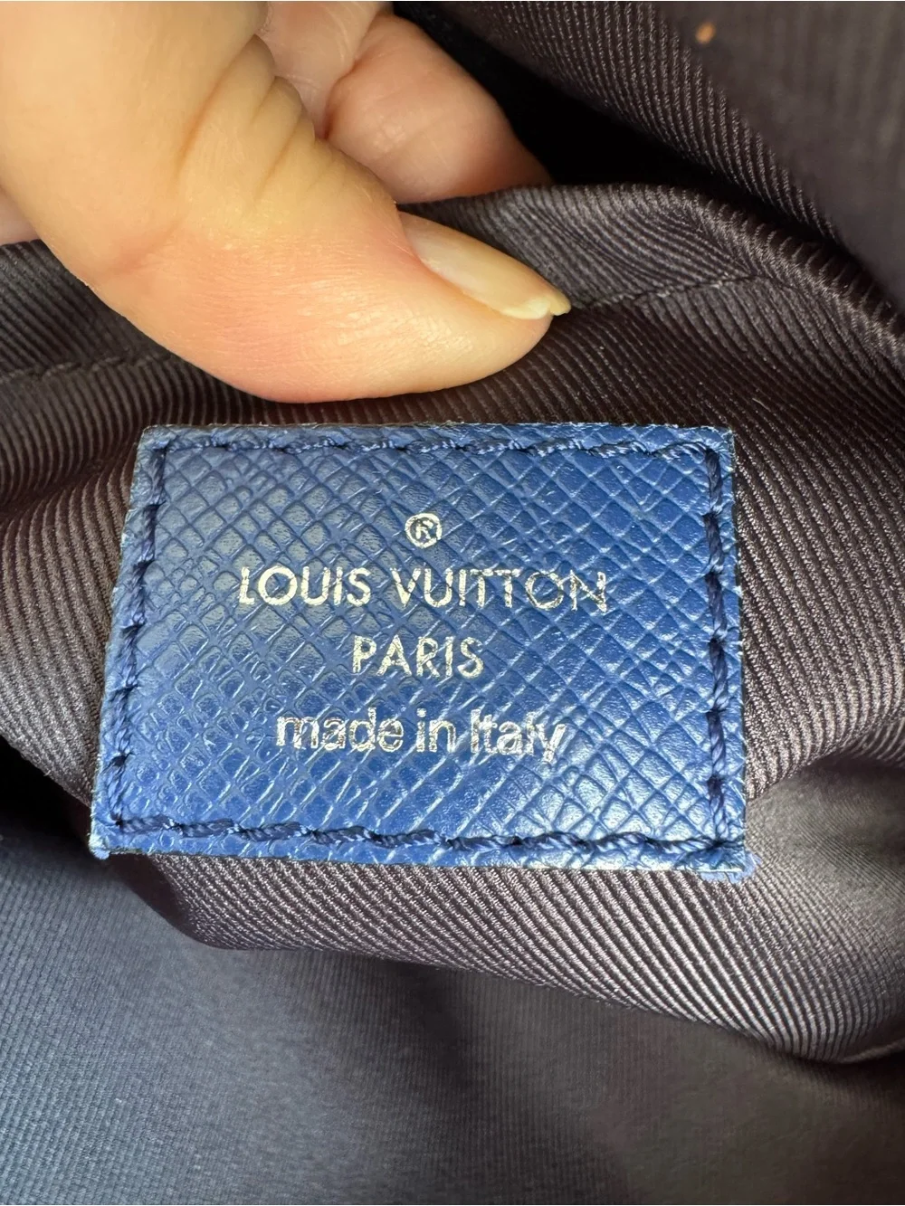 Louis Vuitton Outdoor Messenger PM Taigarama w/COA and Dust Bag - Unisex